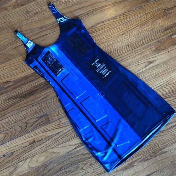 Blackmilk Tardis dress size small